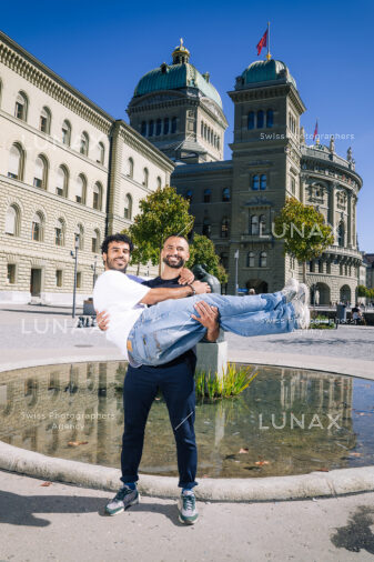 Ahmed Ajil und Kambez Nuri, Hosts Podcast Keshmesh