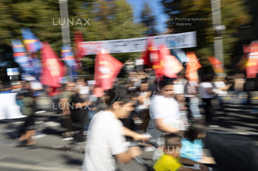 Demonstration 'Zwischen uns keine Grenzen', Bern