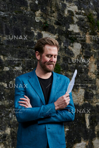 Portrait Benedikt Meyer im St. Alban-Tal