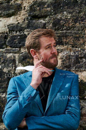 Portrait Benedikt Meyer im St. Alban-Tal