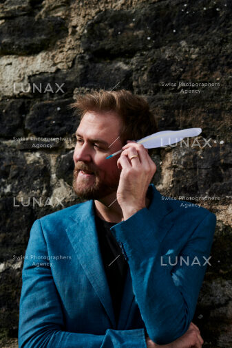 Portrait Benedikt Meyer im St. Alban-Tal