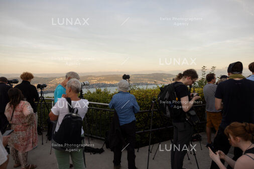 Blutmond und Mondfinsternis auf dem Uetliberg