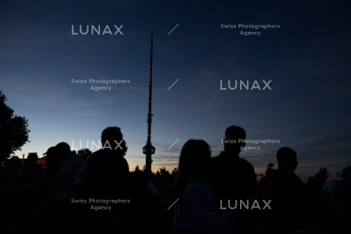 Blutmond und Mondfinsternis auf dem Uetliberg